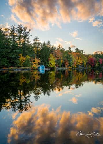 Maine fall color