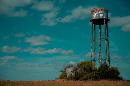 Mantua Texas Water Tower