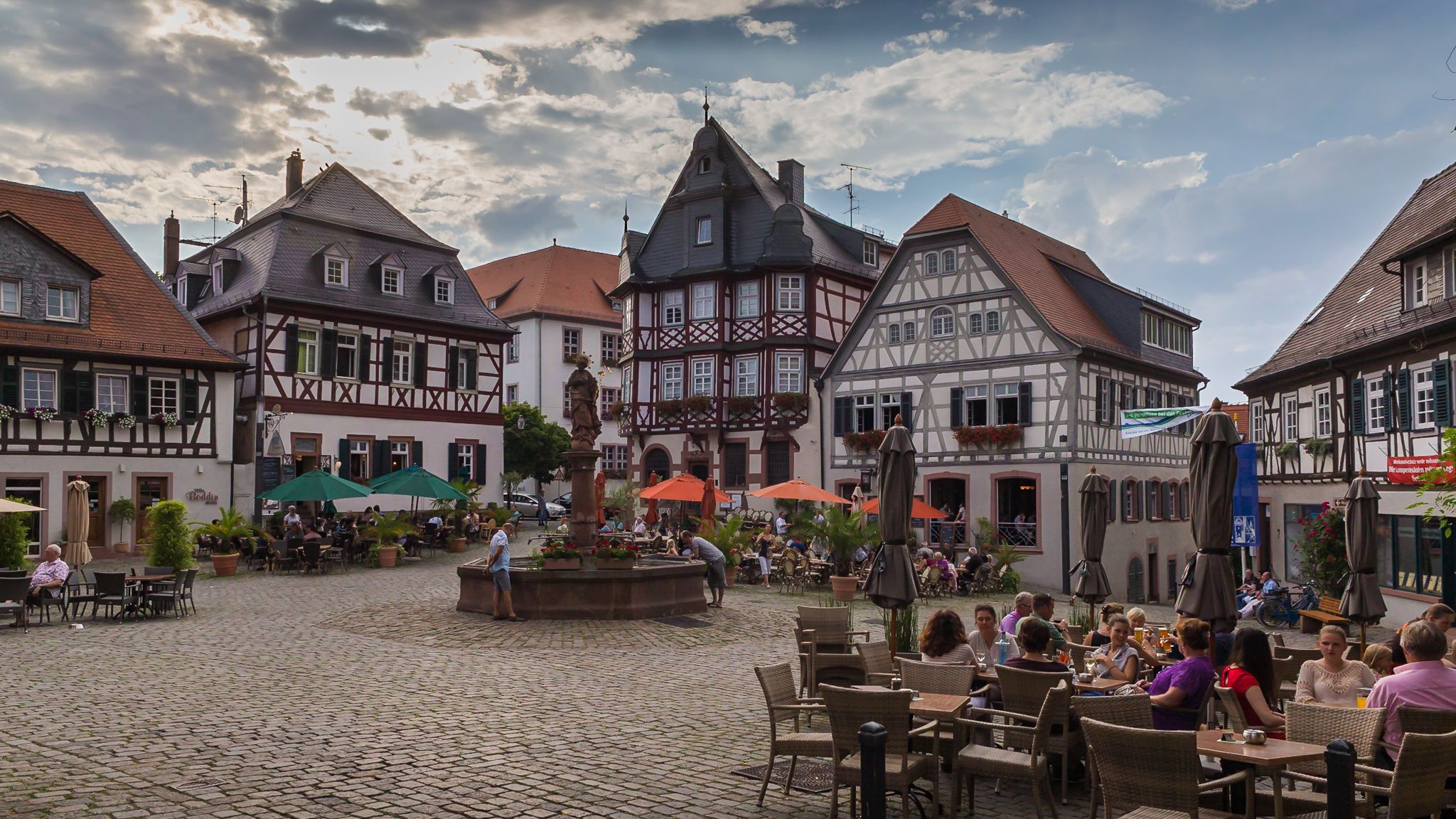 Marktplatz Heppenheim, Germany