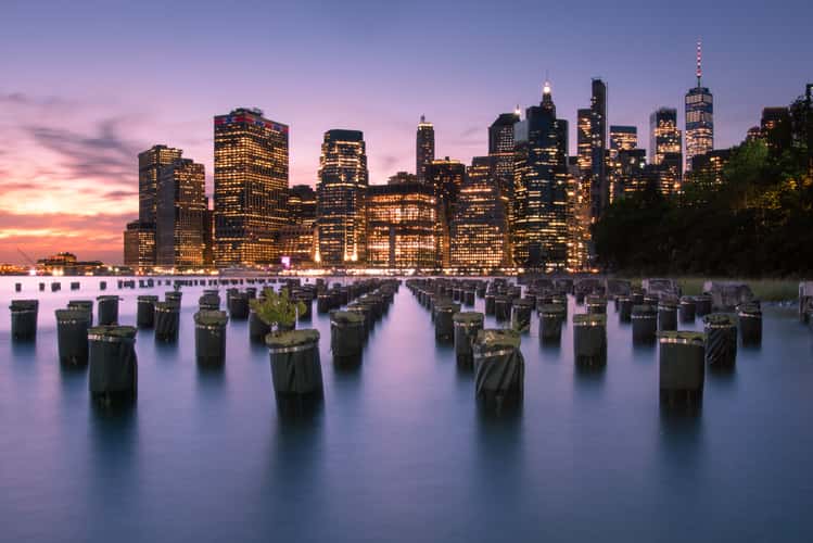 New York City Skyline from Pier 1, Brooklyn