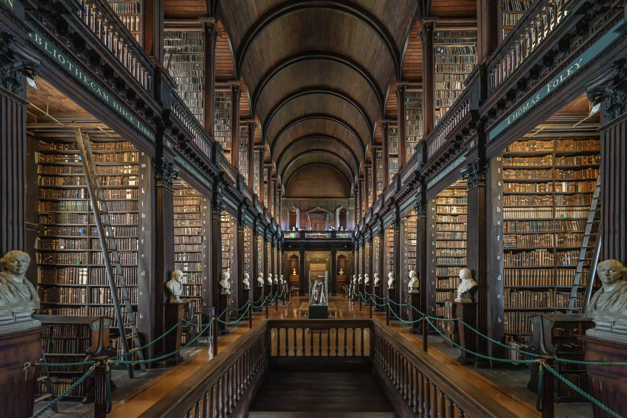 Old Library at Trinity College, Dublin, Ireland