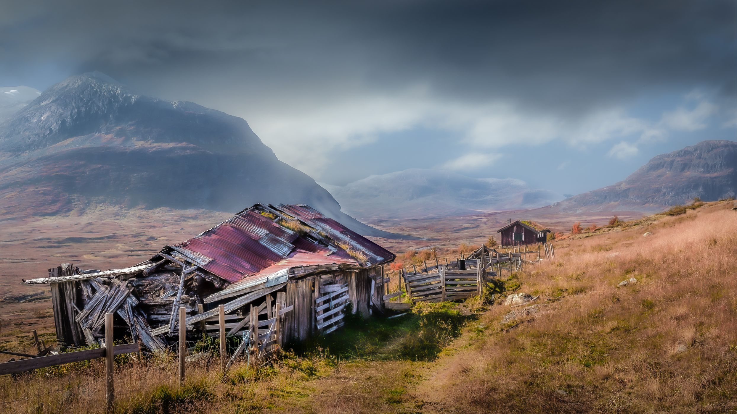 Old summer farm, Norway
