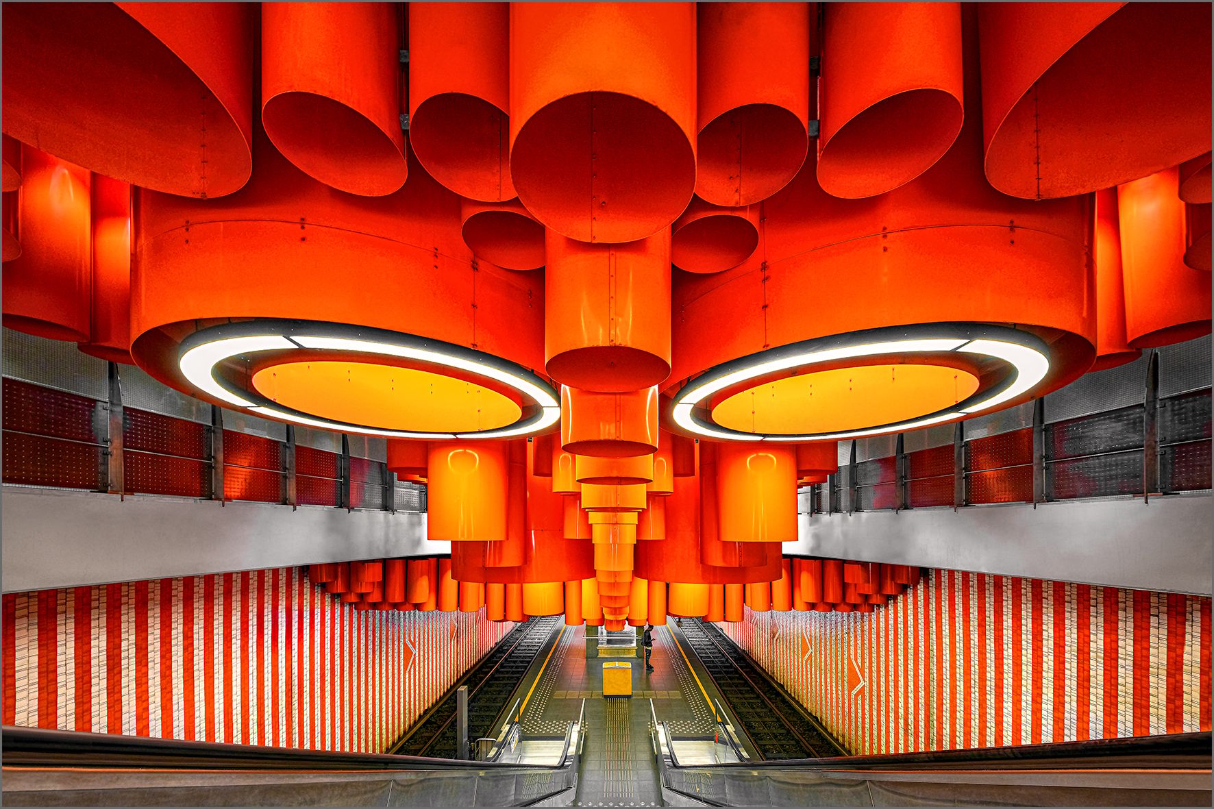 Pannenhuis subway, Brussels, Belgium