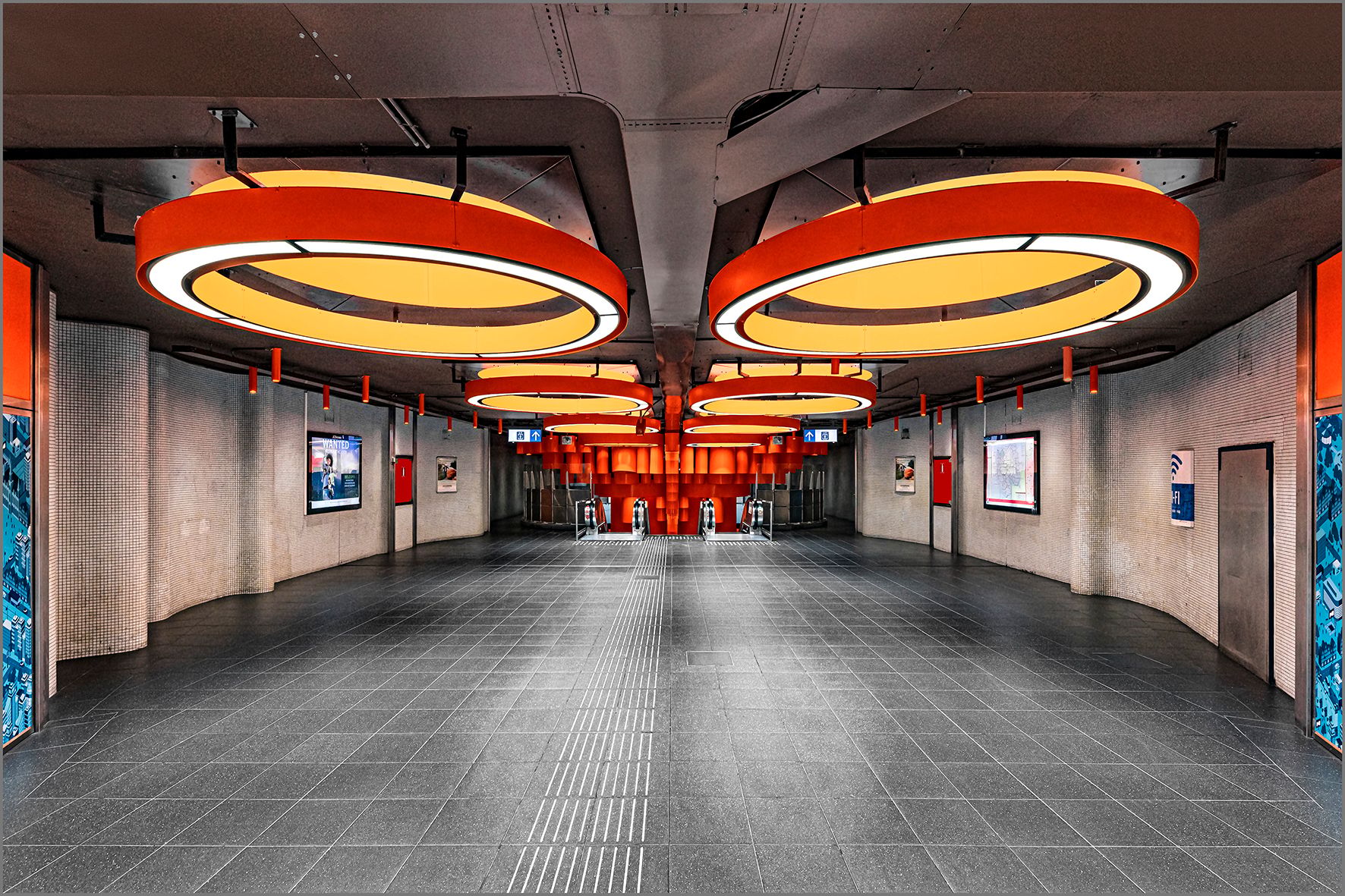 Pannenhuis subway, Brussels, Belgium