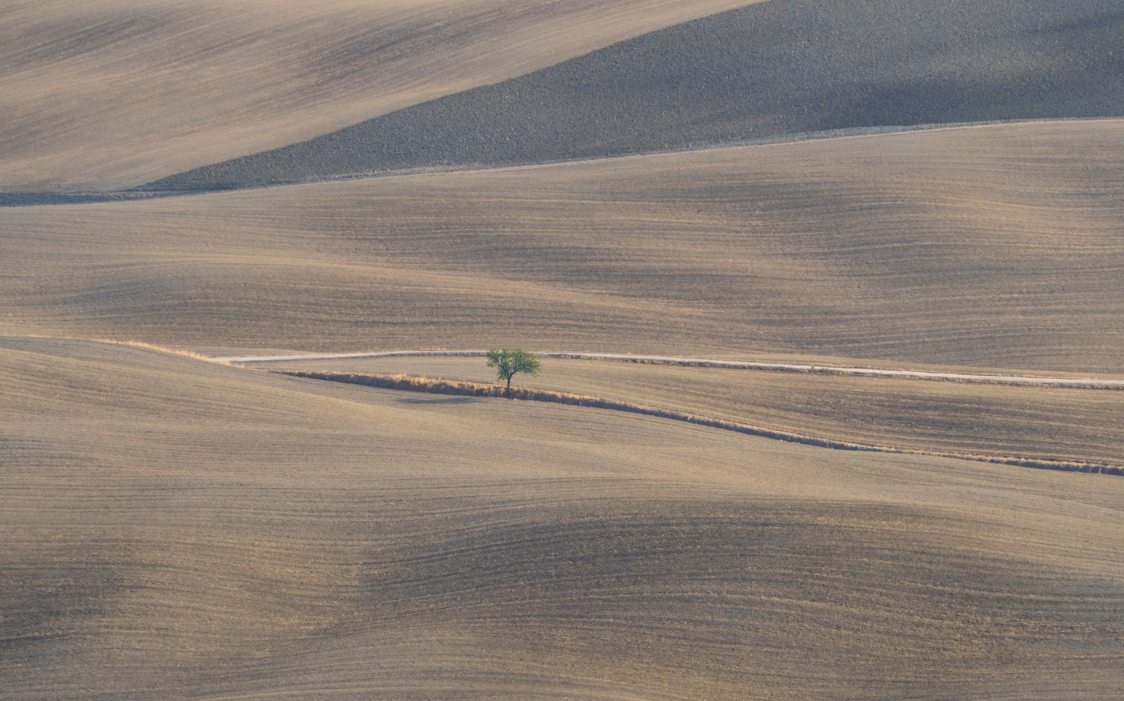 Seldom photographed site in Pienza, Tuscany, Italy