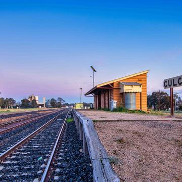 Rail Way Station, Gulgong, New South Wales, Australia