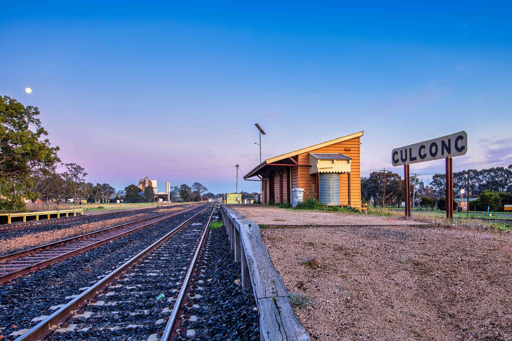 Rail Way Station, Gulgong, New South Wales, Australia