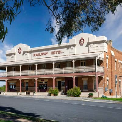 Railway Hotel, Kandos, New South Wales, Australia