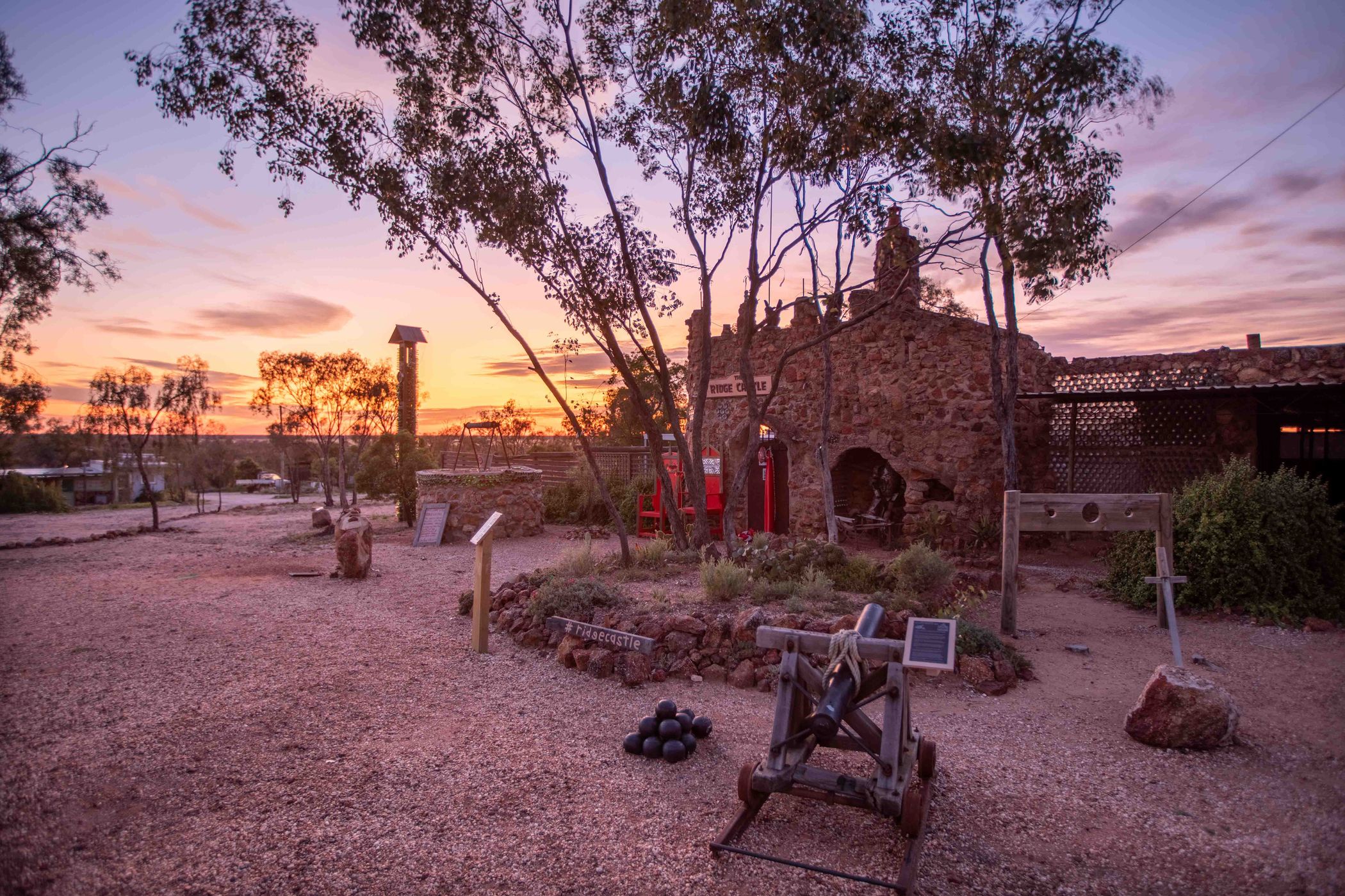 Ridge Castle, Lightning Ridge, New South Wales, Australia