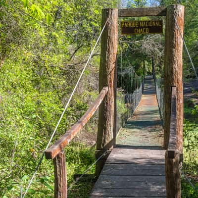 Rio Negro Suspension Bridge, Chaco National Park, Argentina