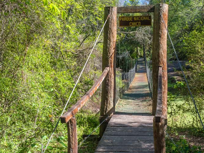Rio Negro Suspension Bridge, Chaco National Park