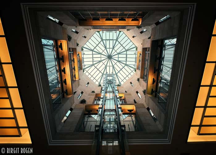 Roof of Neumarktpassage, Cologne