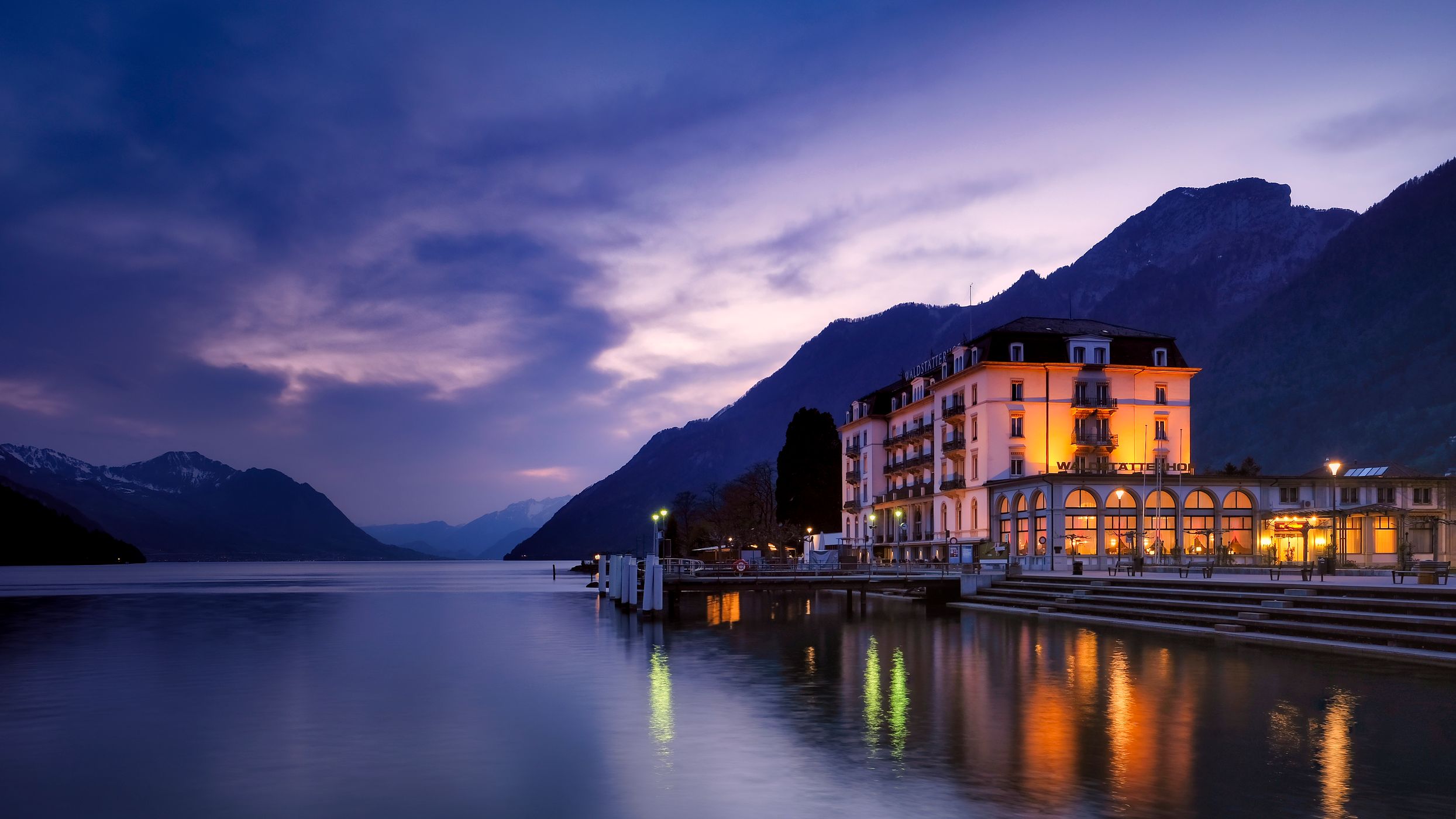 Seepromenade Brunnen, Switzerland