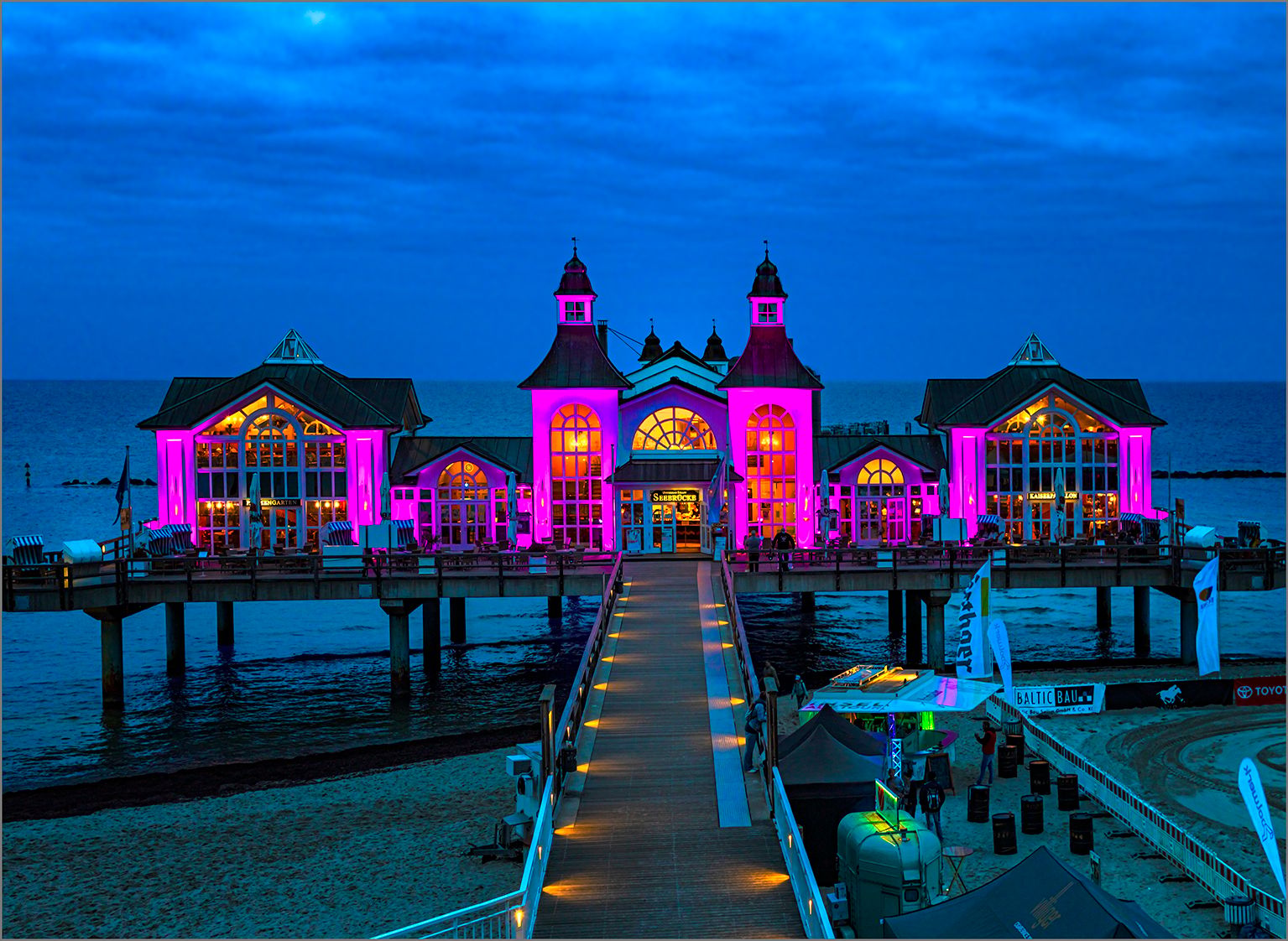 Sellin Pier front view, Germany