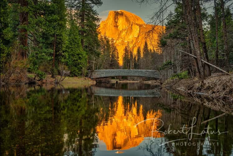 Sentinel Bridge and Half Dome