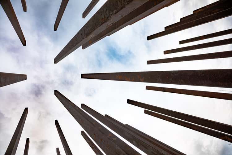 Steel Columns Sculpture, Beltline