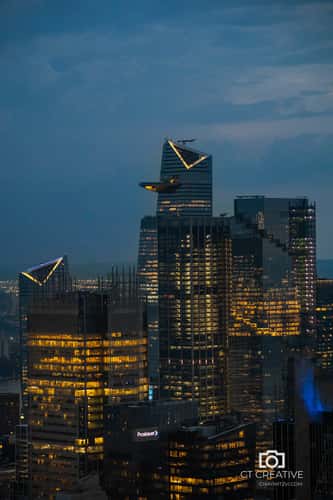 View from “Top of the Rock“, New York City