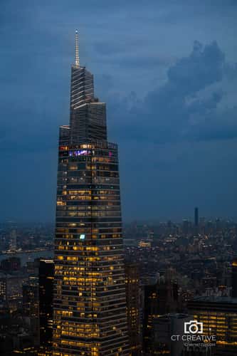 View from “Top of the Rock“, New York City