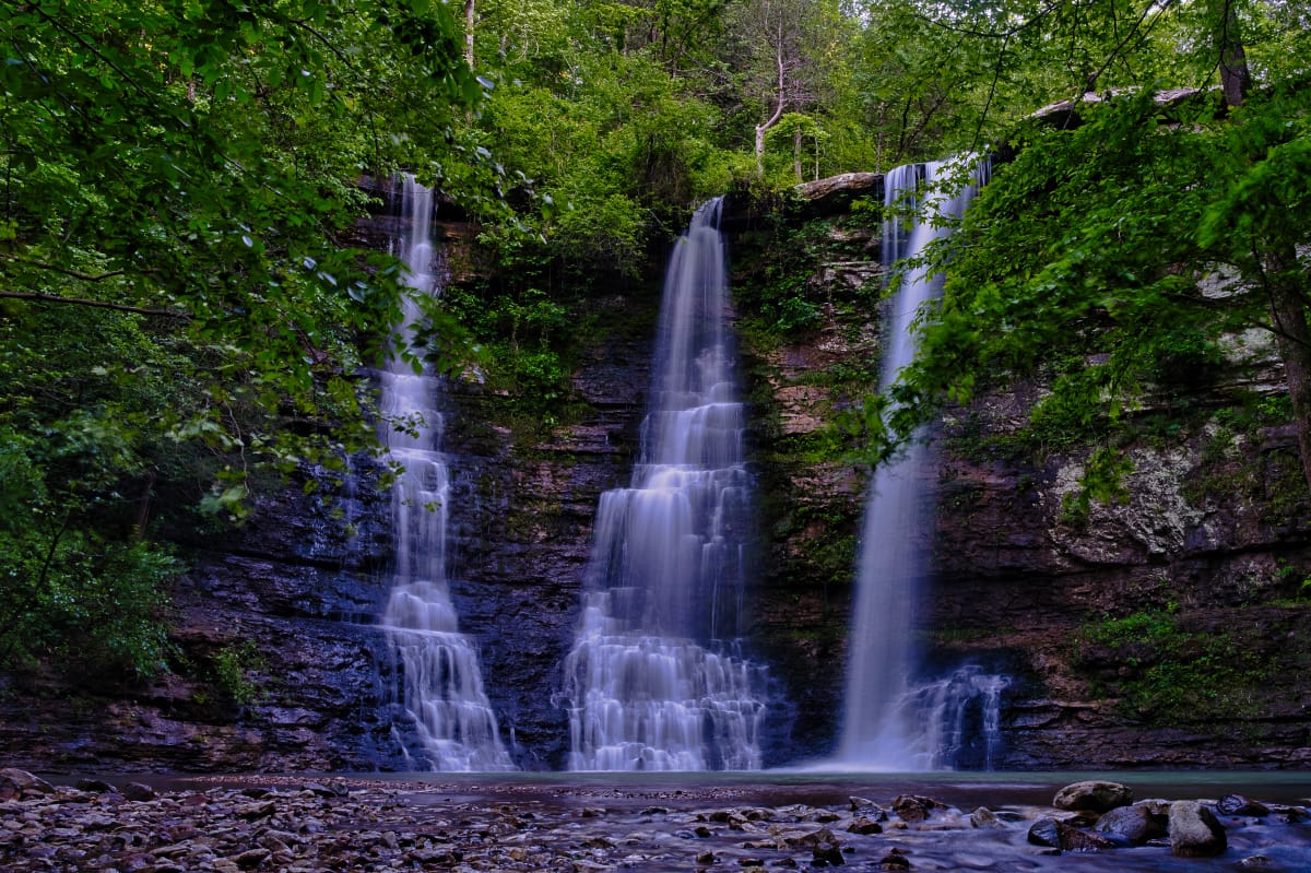 Twin Falls (aka Triple Falls), USA