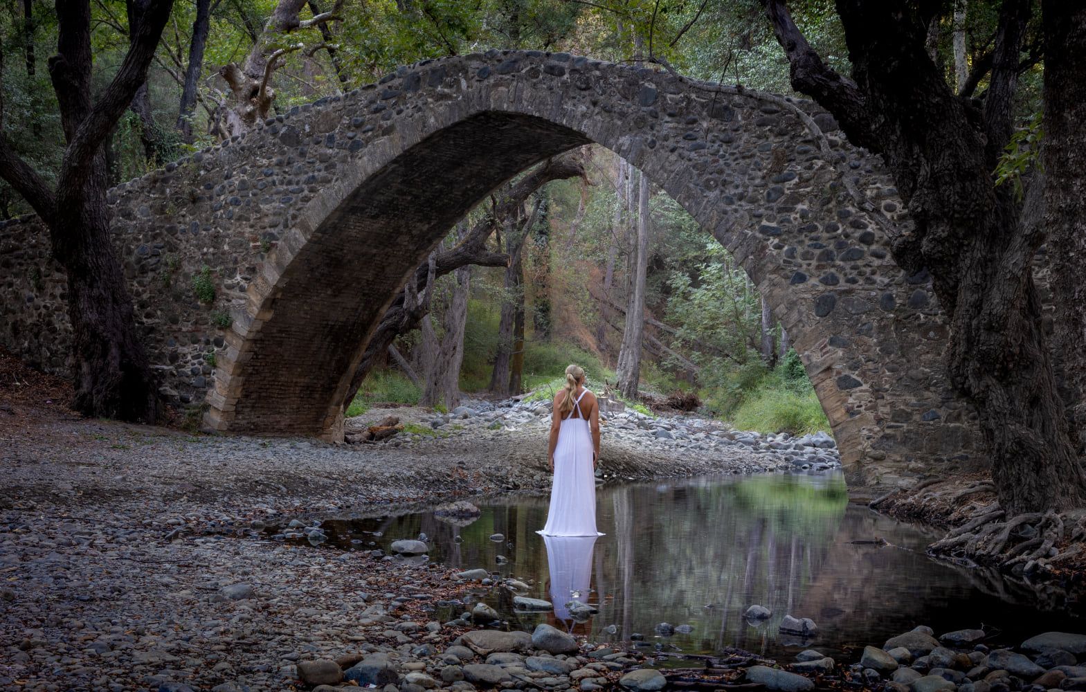 Tzelefos bridge, Cyprus