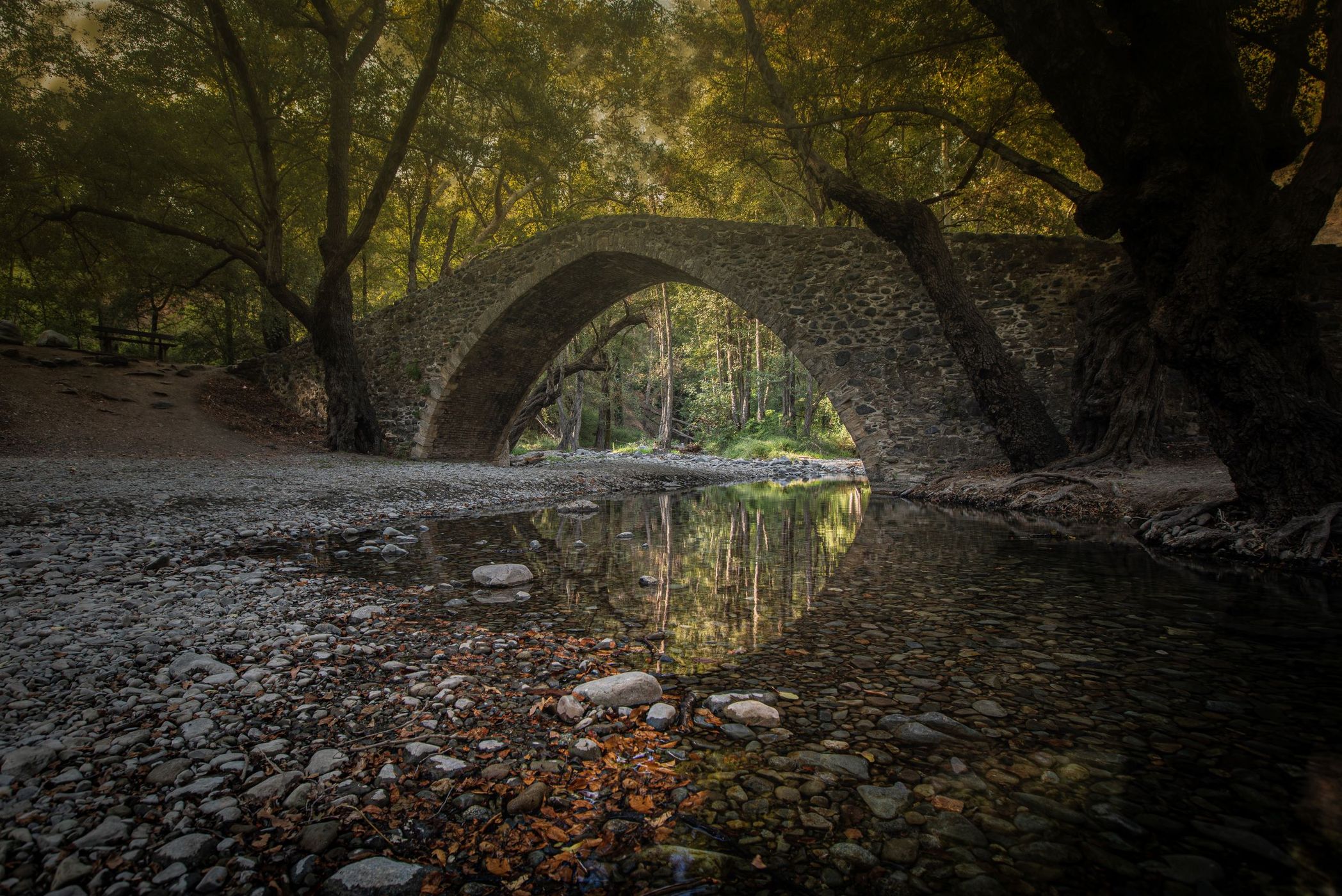 Tzelefos bridge, Cyprus