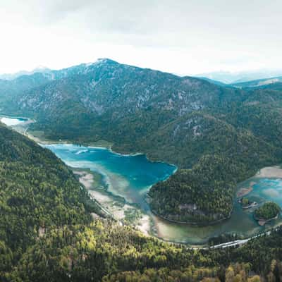 Weitsee, Chiemgau Alps, Germany