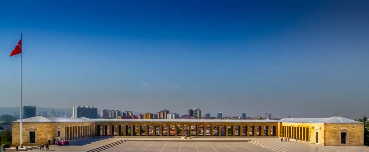 Ankara, Anitkabir, Mausoleum of Mustafa Kemal Atatürk