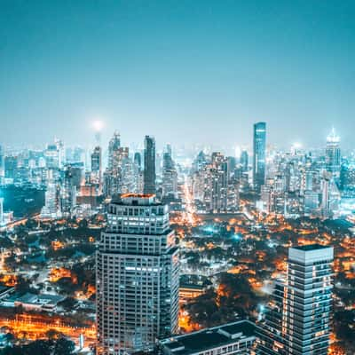 Bangkok in the Evening, Thailand