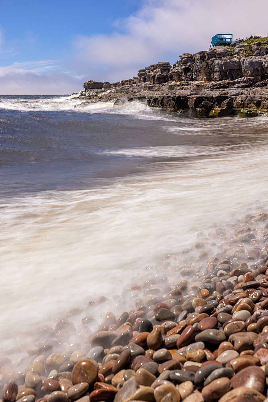Beach at Sheaves Cove, Newfoundland, Canada