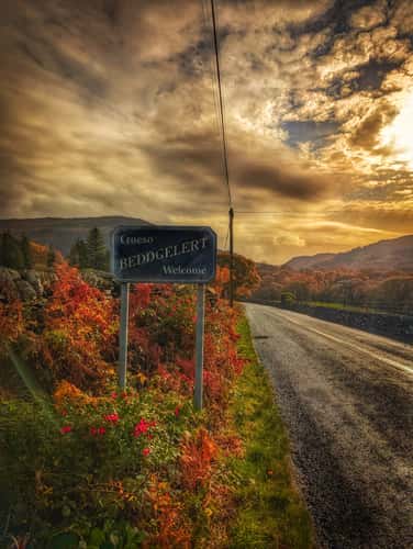 Beddgelert sign
