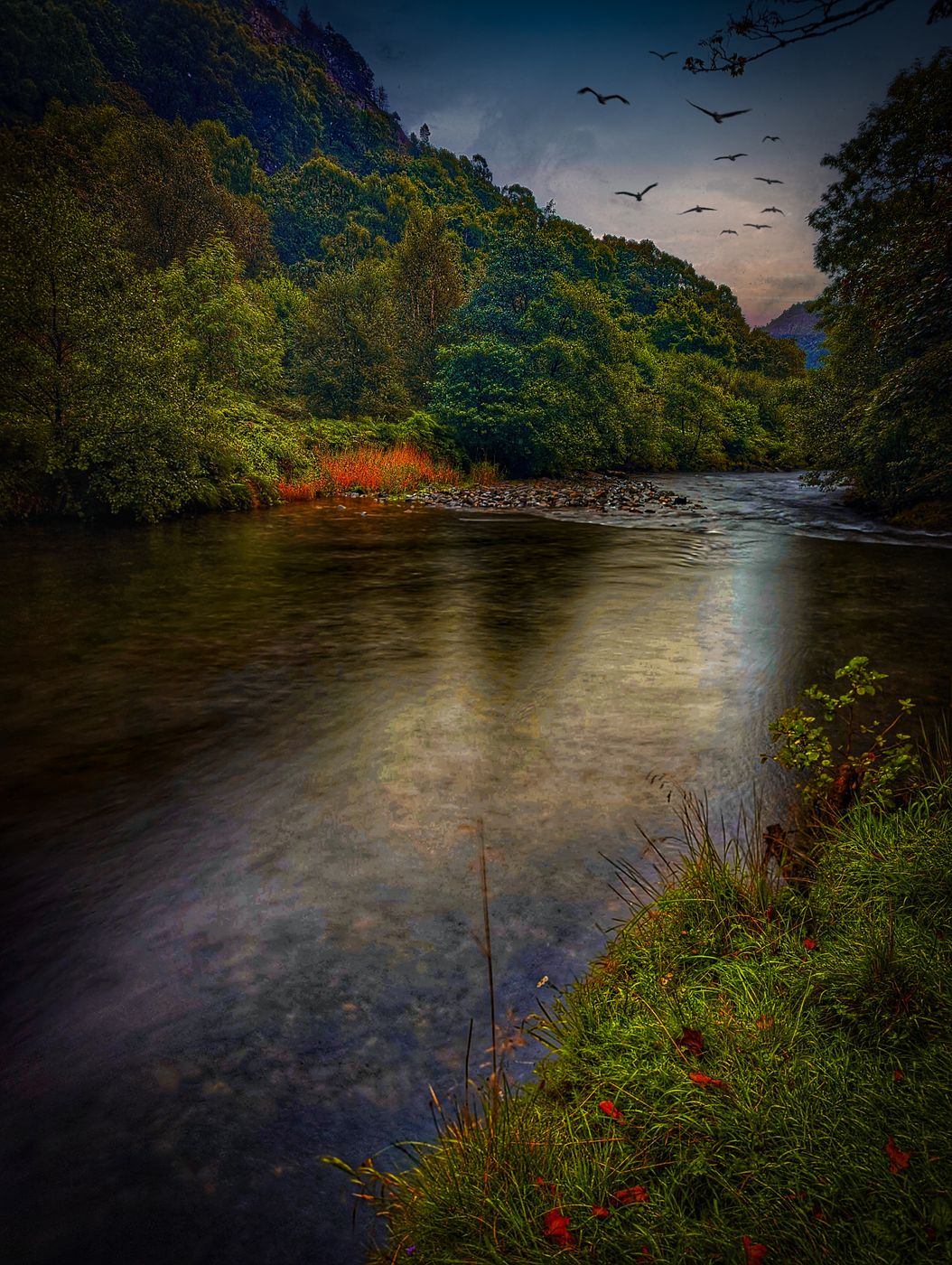 Bedgellert river, United Kingdom