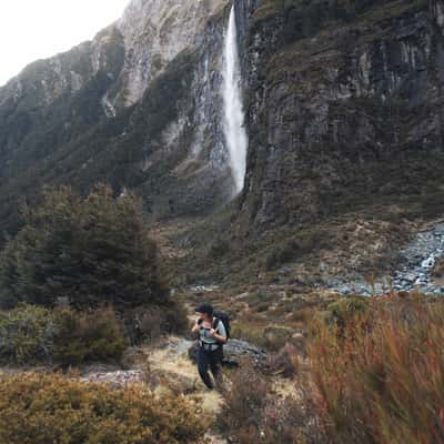 Bridal Veil Falls, New Zealand