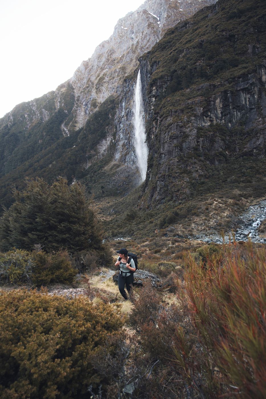 Bridal Veil Falls, New Zealand