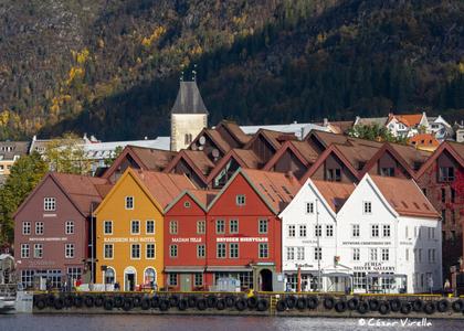 Bryggen - Bergen, Hordaland, Norway