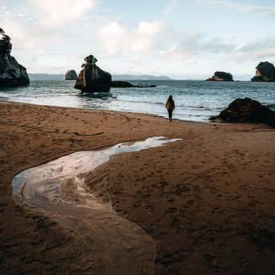 Cathedral Cove beach, New Zealand