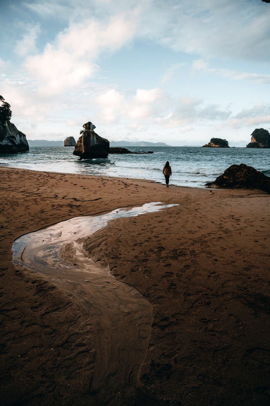 Cathedral Cove beach, New Zealand
