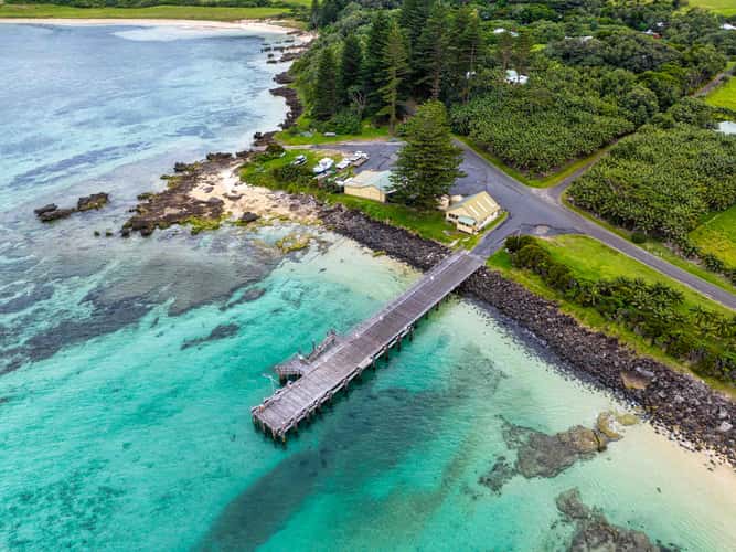 Drone Jetty Old Settlement Beach, Lord Howe Island