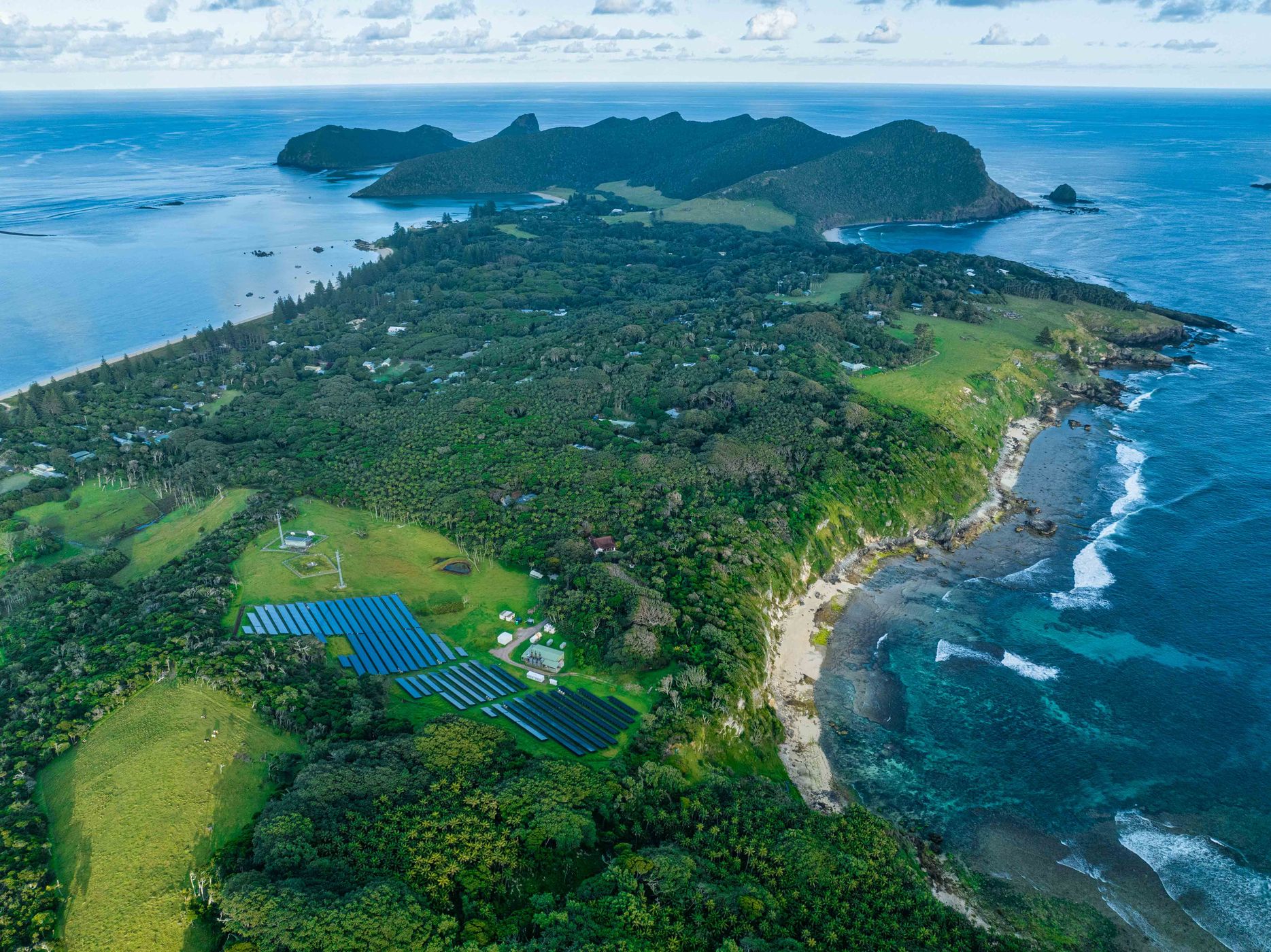 Drone, Looking North, Lord Howe Island, New South Wales, Australia