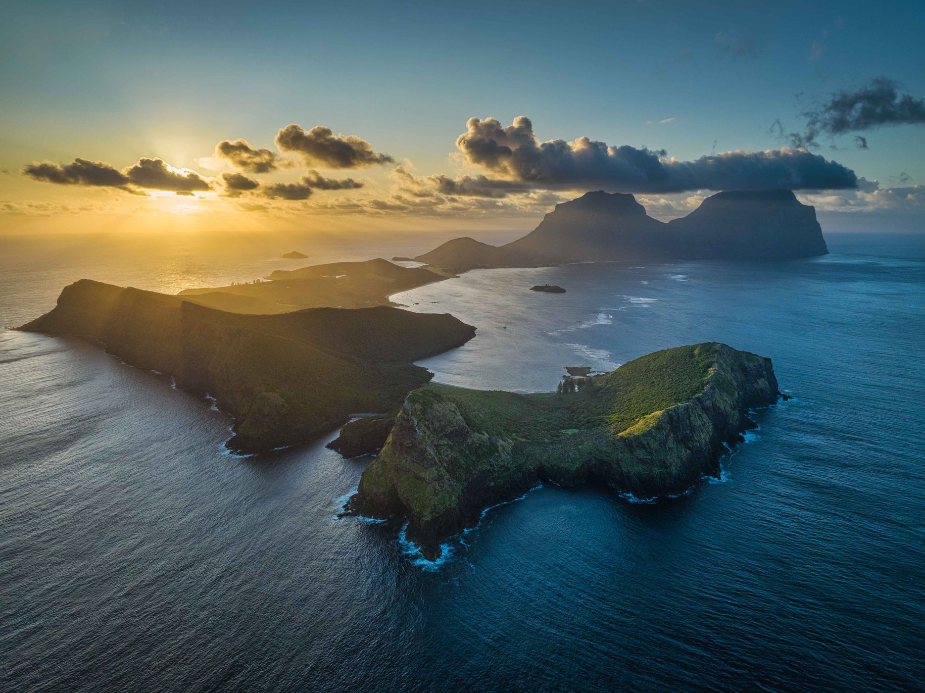 Drone, Lord Howe Island, Australia
