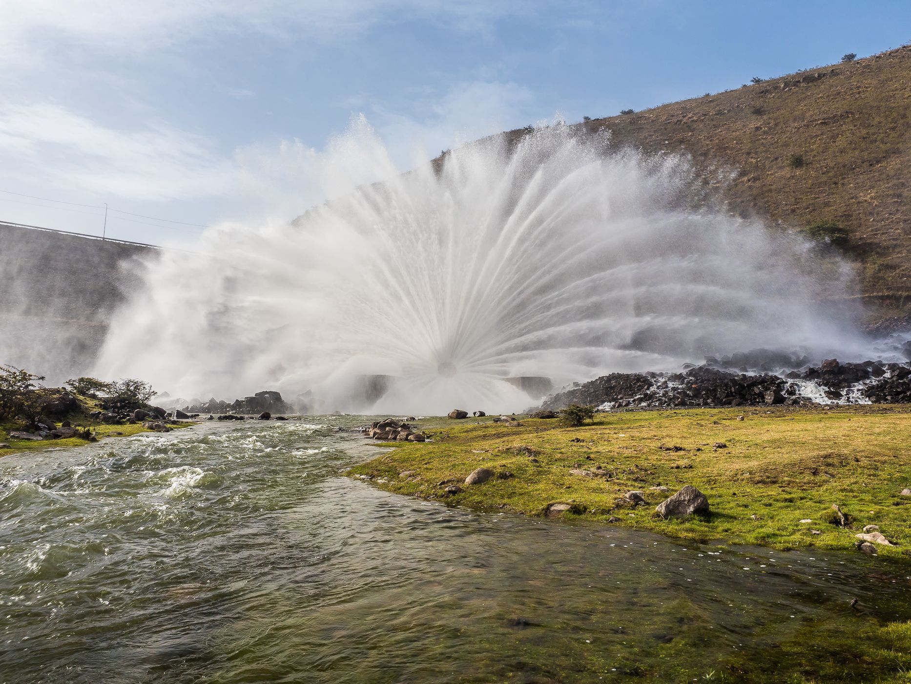 El Mollar Reservoir Outlet, Argentina