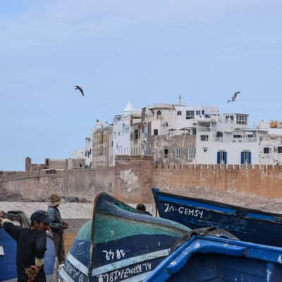 Essaouira harbour, Morocco