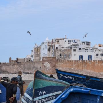 Essaouira harbour, Morocco