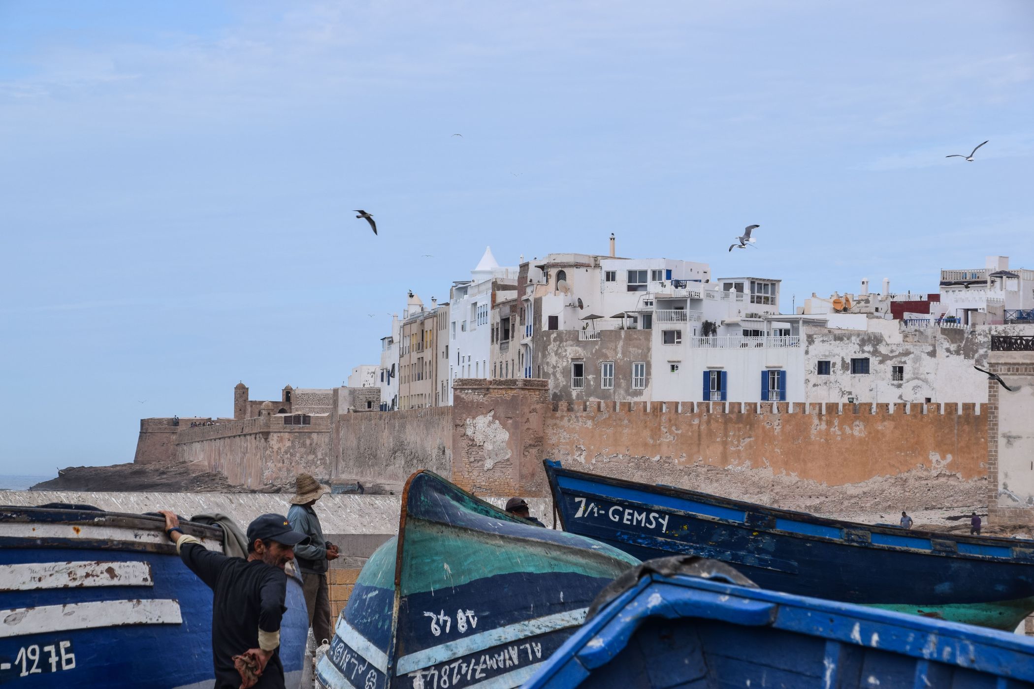 Essaouira harbour, Morocco