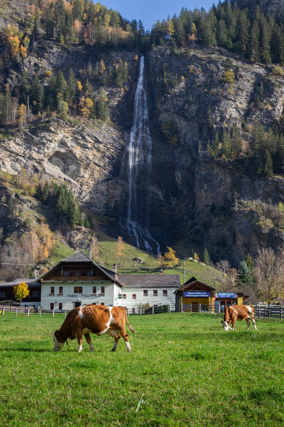 Fallbach Waterfall Austria Fallbach Waterfall Austria