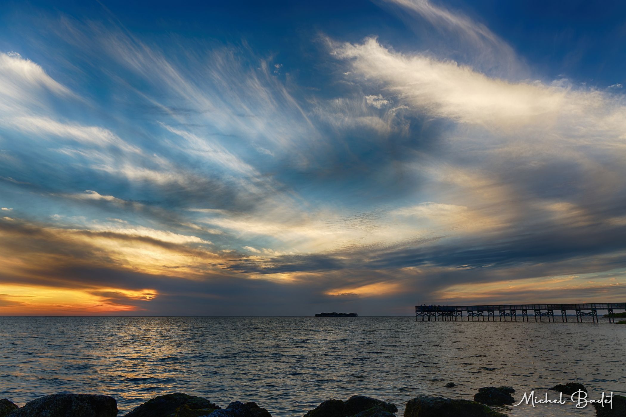 Fort Island Gulf Beach, USA
