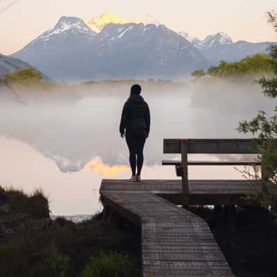 Glenorchy Lagoon, New Zealand