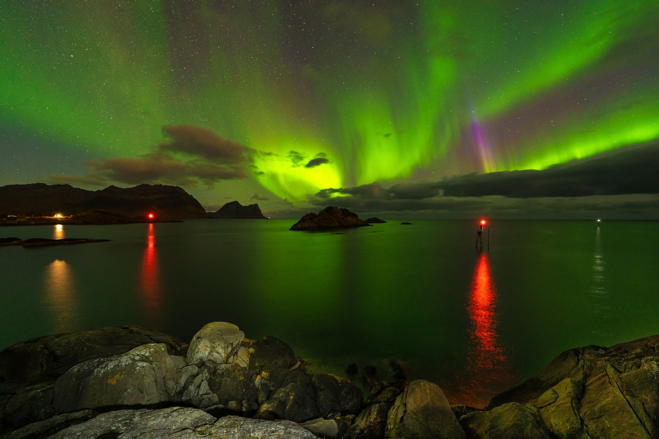 Hamn i Senja, Norway