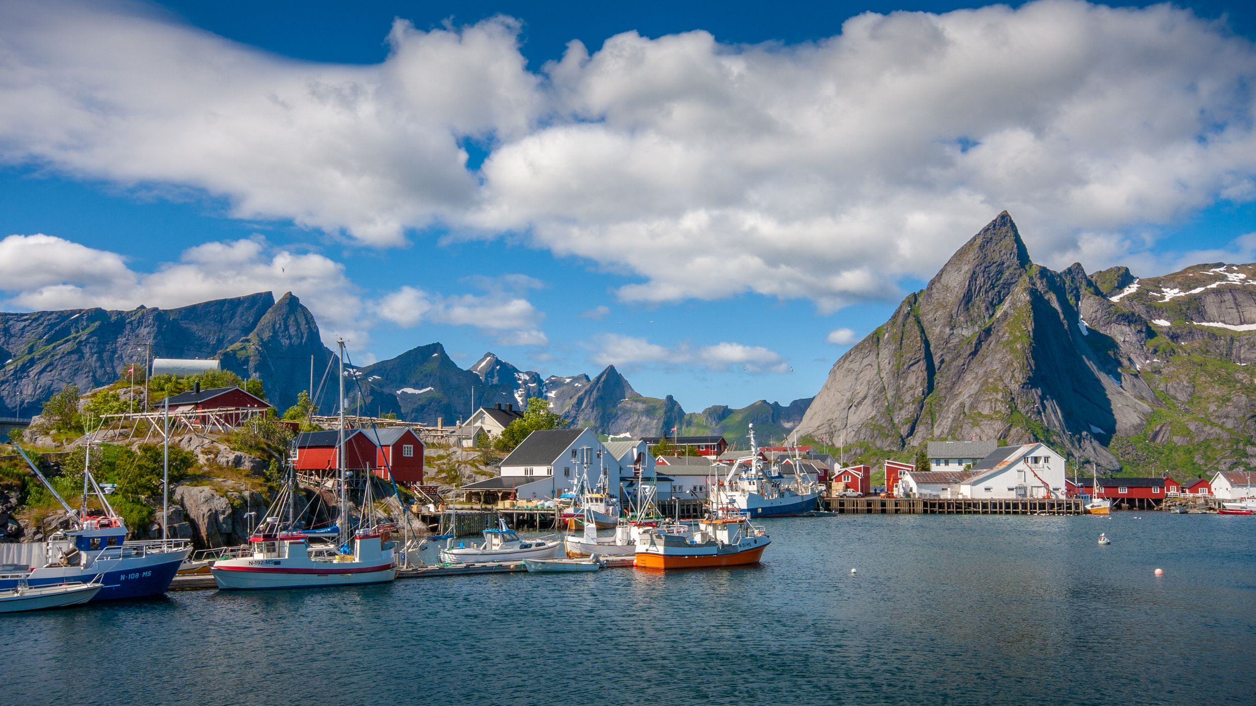 Hamnøy harbour, Norway