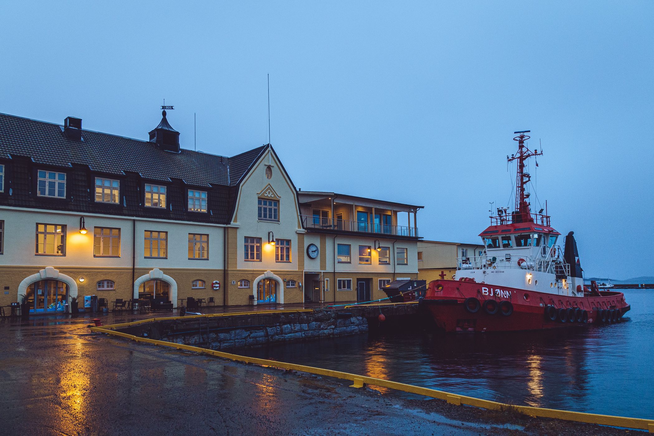Harbour building, Norway