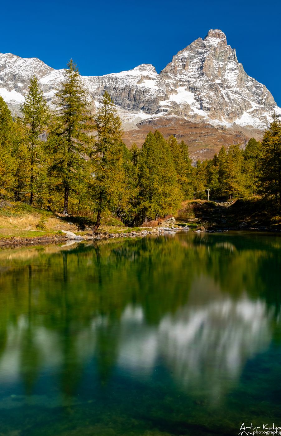 Blue Lake, Aosta Valley, Italy